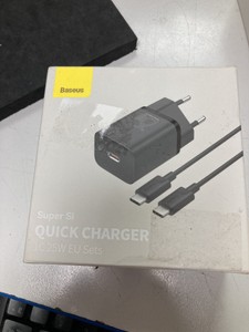 Б/у Сетевое зарядное устройство Baseus super si quick charger 1c 25w 01-201071409