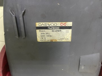 Б/в Пилосос Daewoo rc-3750r 01-201074680