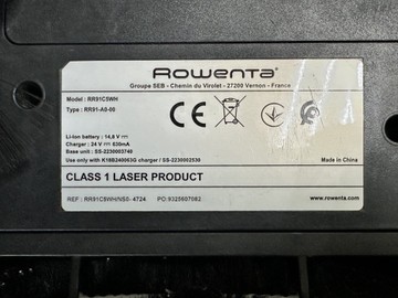Б/в Робот-пилосос Rowenta x-plorer serie 135 standart rr91c5wh 01-201080081