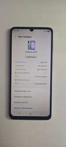 Б/у Мобільний телефон Samsung galaxy a07 4/128gb 01-201102750