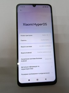 Б/в Мобільний телефон Xiaomi redmi 13c 8/256gb 01-201101740