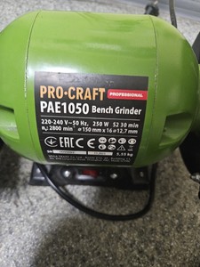 Б/у Верстат для заточування Procraft pae150/1050 01-201106361