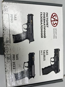 Б/в Пневматичний пістолет Sas pt 24/7 01-201106390