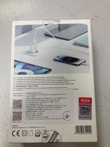 Б/в Мережевий зарядний пристрій Xo l131 +lightning 01-201108742