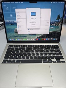 Б/в Ноутбук Apple macbook air 13,6" 2026 apple m5 8 core gpu 16gb 512gb 01-201114742