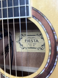 Б/в Електроакустична гітара Fiesta west 40" transacoustic 01-201114996