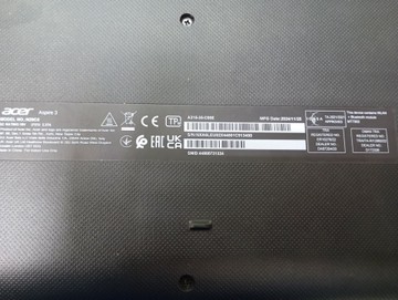 Б/в Ноутбук Acer 15/celeron n4500 ddr4/8gb ddr4/ssd 256 gb/*інтегрована 01-201116392