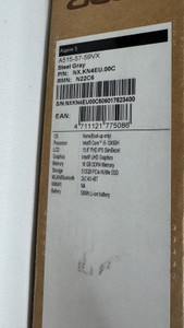 Б/в Ноутбук Acer 15/core i5-12450h ddr5/16gb ddr4/ssd 480 gb/*інтегрована 01-201116601