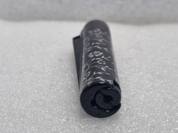 Б/в Запальничка Clipper micro metal silver pattern 01-201144879