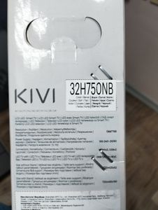 01-200631687: Kivi 32h750nb