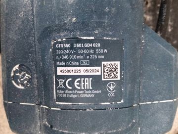 01-200786778: Bosch gtr 550