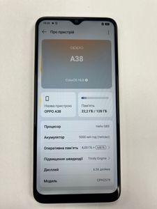 01-200789684: Oppo a38 4/128gb