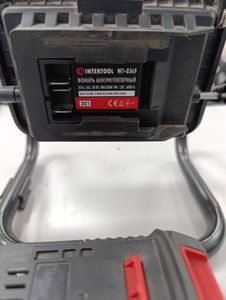 Б/в Ліхтар Intertool wt-0349 + 1акб 4ah зп 01-200835005