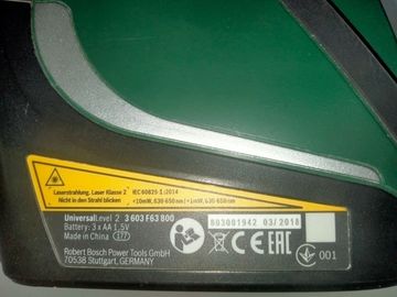 Б/у Лазерный нивелир Bosch universallevel 2 01-200836764