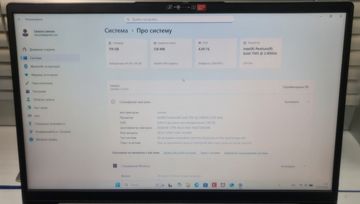 Б/у Ноутбук Lenovo 15/pentium 7505 ddr4/4gb ddr4/hdd *відсутній/ssd 128 gb/*інтегрована 01-200854224