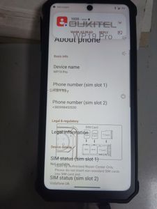 Б/в Мобільний телефон Oukitel wp19 pro 8/256gb 01-200858576