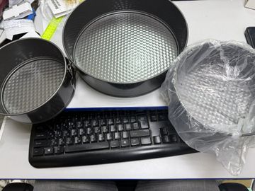 Б/в Набір посуду А-Плюс набір форм для випікання з зажимами (3шт) 01-200891058