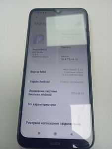 Б/в Мобільний телефон Xiaomi redmi note 8t 4/64gb 01-200894419