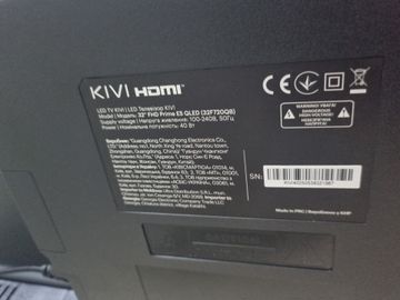 Б/в Телевізор Kivi 32f720qb 01-200895956