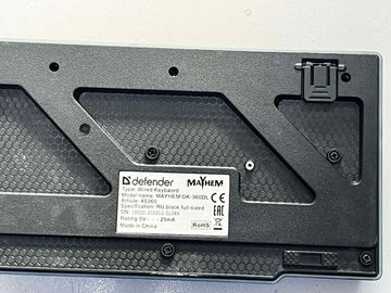 Б/в Клавіатура Defender mayhem gk-360dl 01-200897760