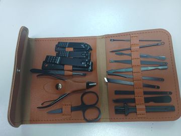 Б/в Набір манікюрний Bag Brown 16 од 16-000276623