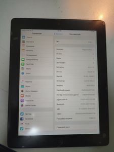 Б/в Планшет Apple ipad 4 wifi+3g 32gb 01-200919100