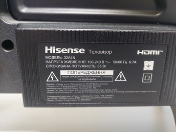 Б/у Телевизор Hisense 32a4n 01-200932147