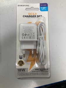 Б/в Мережевий зарядний пристрій Borofone bas42a + type c 01-200933986