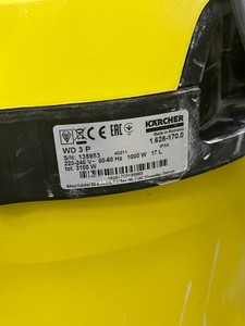 Б/в Пилосос Karcher wd 3 p v-17/4/20 01-200978794