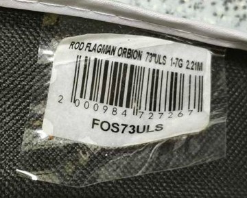 Б/у Спиннинг Flagman orbion s 73uls 2.21m 1-7g 01-200999002