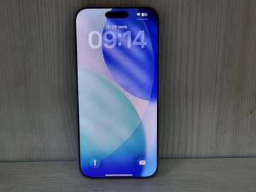 Б/в Мобільний телефон Apple iphone 17 pro max 256gb 01-200956573