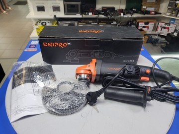 Б/в Кутова шліфмашина Dnipro-M gl-125s 01-201003695