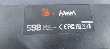 Б/в Клавіатура A4Tech bloody s98 01-201054228