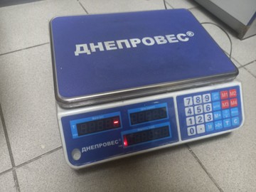 Б/в Електронні ваги Днепровес втд-15е 01-201086595