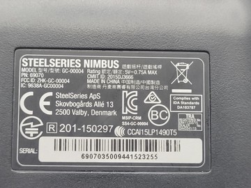 Б/в Геймпад Steelseries nimbus gc-00004 / 69070 01-201122457