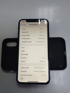 Б/у Мобільний телефон Apple iphone xs 64gb 01-201162286