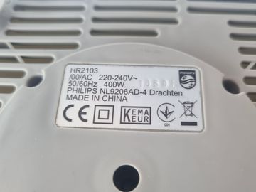 01-200627726: Philips hr 2103