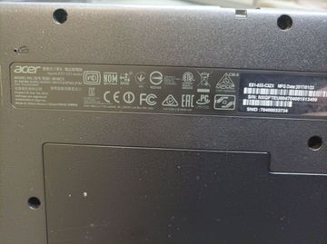 01-200789365: Acer 14/celeron n3550 ddr3/10gb ddr3/hdd *відсутній/ssd 128 gb/*інтегрована