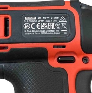 Б/в Шурупокрут Black&Decker bdcdc18kb 01-200629879