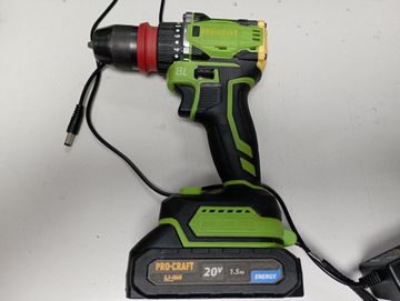 Б/в Шурупокрут Procraft pa-18 pro dfr 1 акб 1.5аг 01-200824454