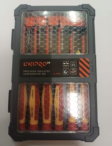Б/в Набір інструментів Dnipro-M dielectric screwdriver set s2 6 pcs 01-200839349