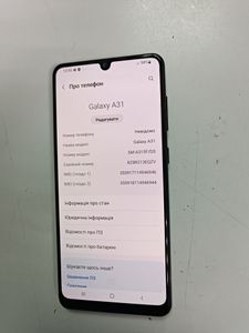 Б/в Мобільний телефон Samsung galaxy a31 4/128gb sm-a315f 01-200842935