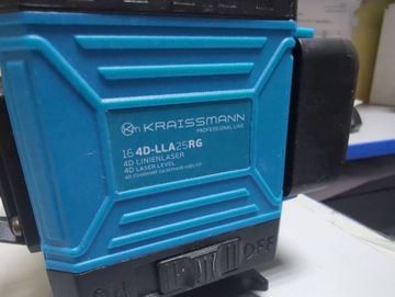 Б/в Лазерний нівелір Kraissmann 16 4d-lla 25 rg 01-200861604