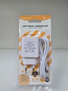 Б/в Мережевий зарядний пристрій Borofone ba74a 16-000275909