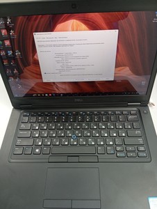 Б/в Ноутбук Dell 14/core i7 8850h ddr4/16gb ddr4/hdd *відсутній/ssd 256 gb/geforce mx130 2gb 01-200936720
