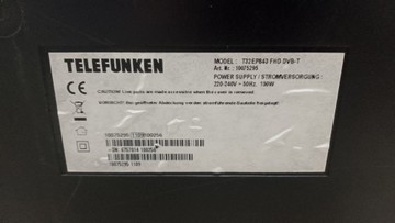 Б/в Телевізор Telefunken t32ep843 01-200971872