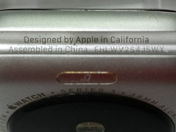 Б/в Смарт-годинник Apple watch series 3 gps 38mm aluminum case 01-200973719