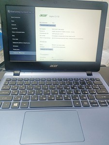 Б/в Ноутбук Acer 11/celeron n2840 ddr3/2gb ddr3/hdd 500 gb/ssd *відсутній/*інтегрована 01-200984802
