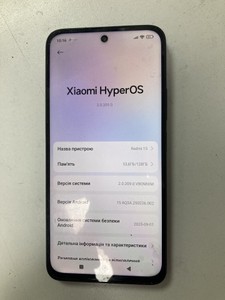 Б/у Мобільний телефон Xiaomi redmi 15 4g 6/128gb 01-201008557