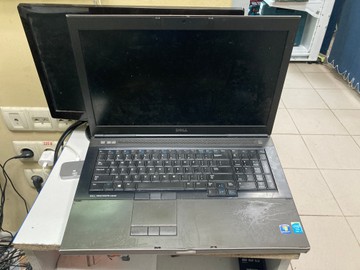 Б/в Ноутбук 17,3 Dell core i7 4800mq ddr3/16gb ddr3/ssd 480/256/128gb/quadro k4100m 4gb 01-201031956